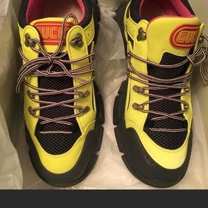 gucci flashtrek yellow